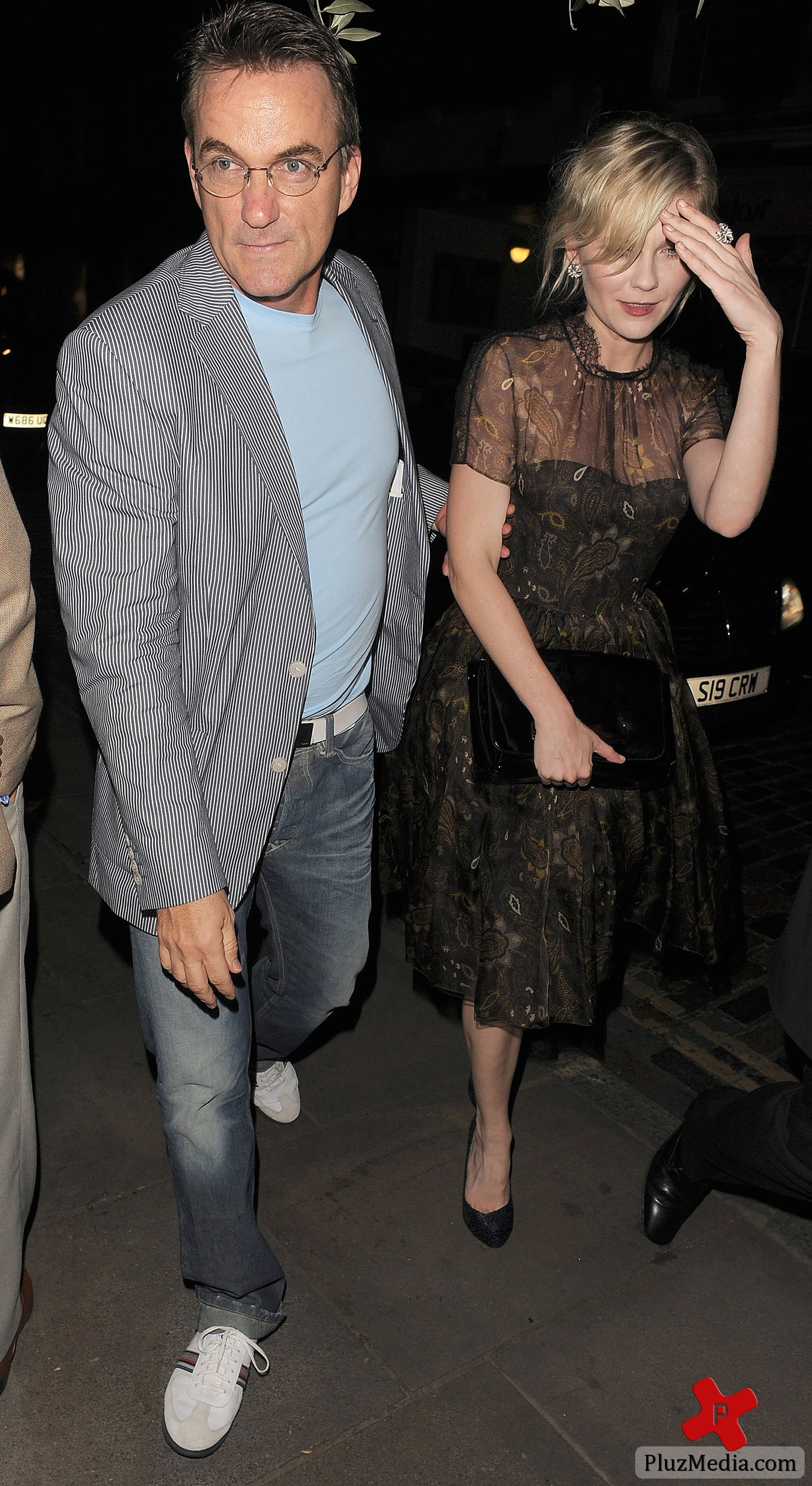 Kirsten Dunst appears rather worse for wear with a male companion | Picture 89007